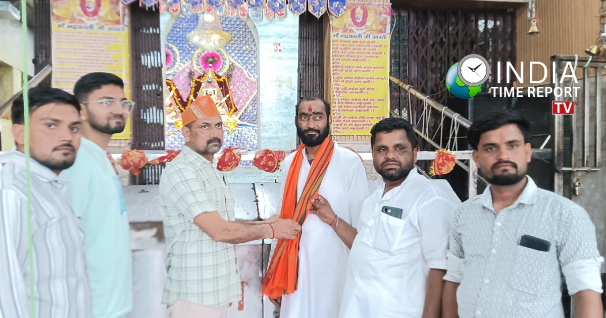 Sant Ravidas Jayanti celebration at Bhadrakali Shaktipeeth Temple Sahpau Hathras
