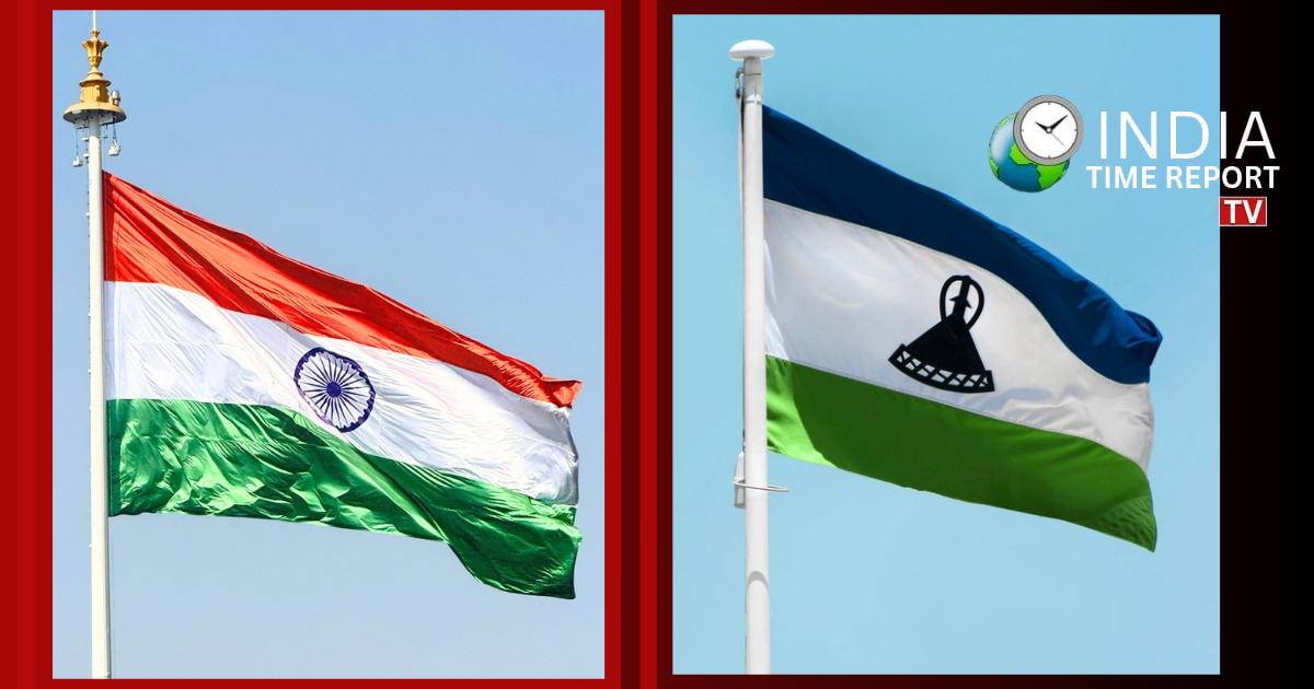 Representative graphic showing the national flags of India and Lesotho for the 6th India–Lesotho Joint Bilateral Commission for Cooperation meeting.