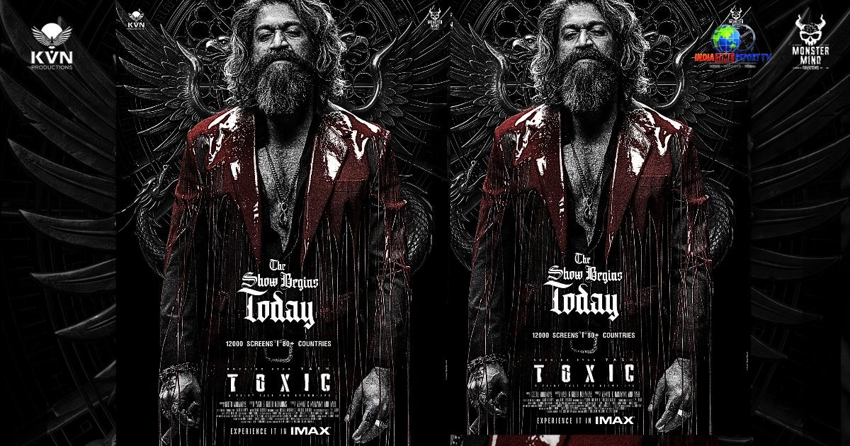 Yash as Raya in Toxic A Fairy Tale for Grown-Ups official promotional poster