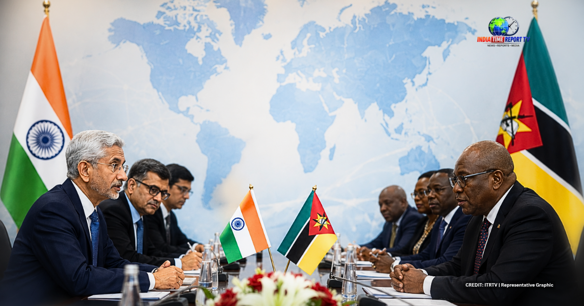 Representative graphic of India–Mozambique Foreign Office Consultations.