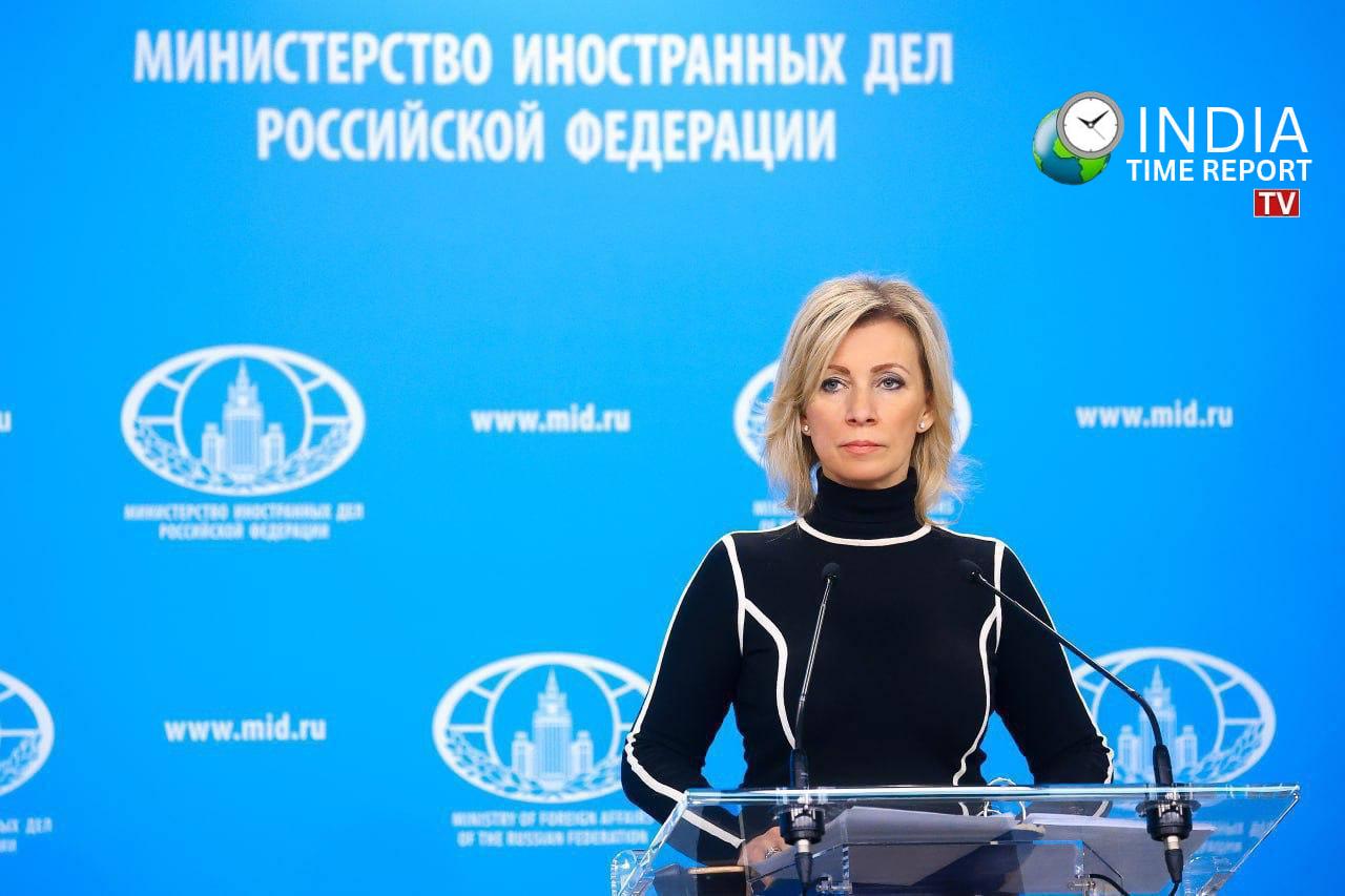 Official file photo of Russian Foreign Ministry Spokeswoman Maria Zakharova