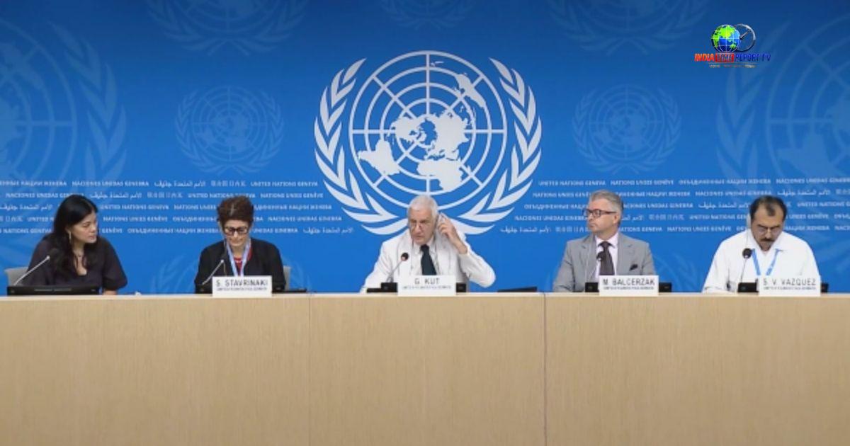 UN CERD की भारत समीक्षा के बाद जिनेवा में हुई प्रेस कॉन्फ्रेंस