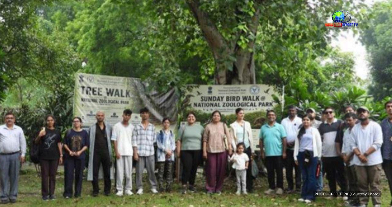 National Zoological Park Delhi Tree Walk and Sunday Bird Walk participants