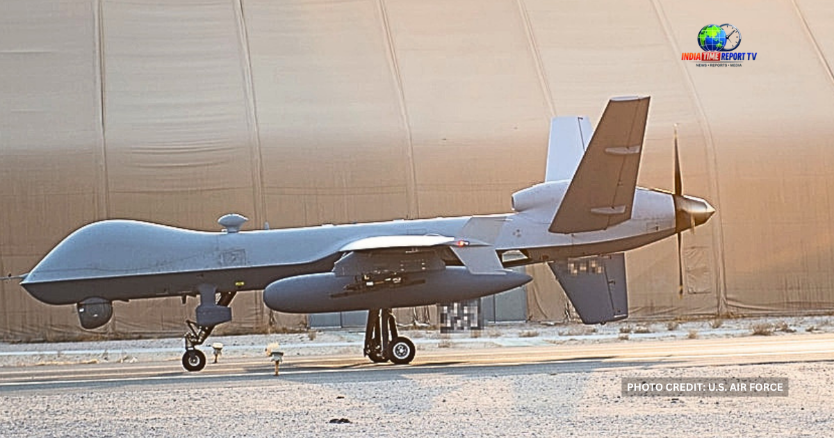 अमेरिकी वायुसेना का MQ-9 Reaper ड्रोन, आर्काइव फोटो