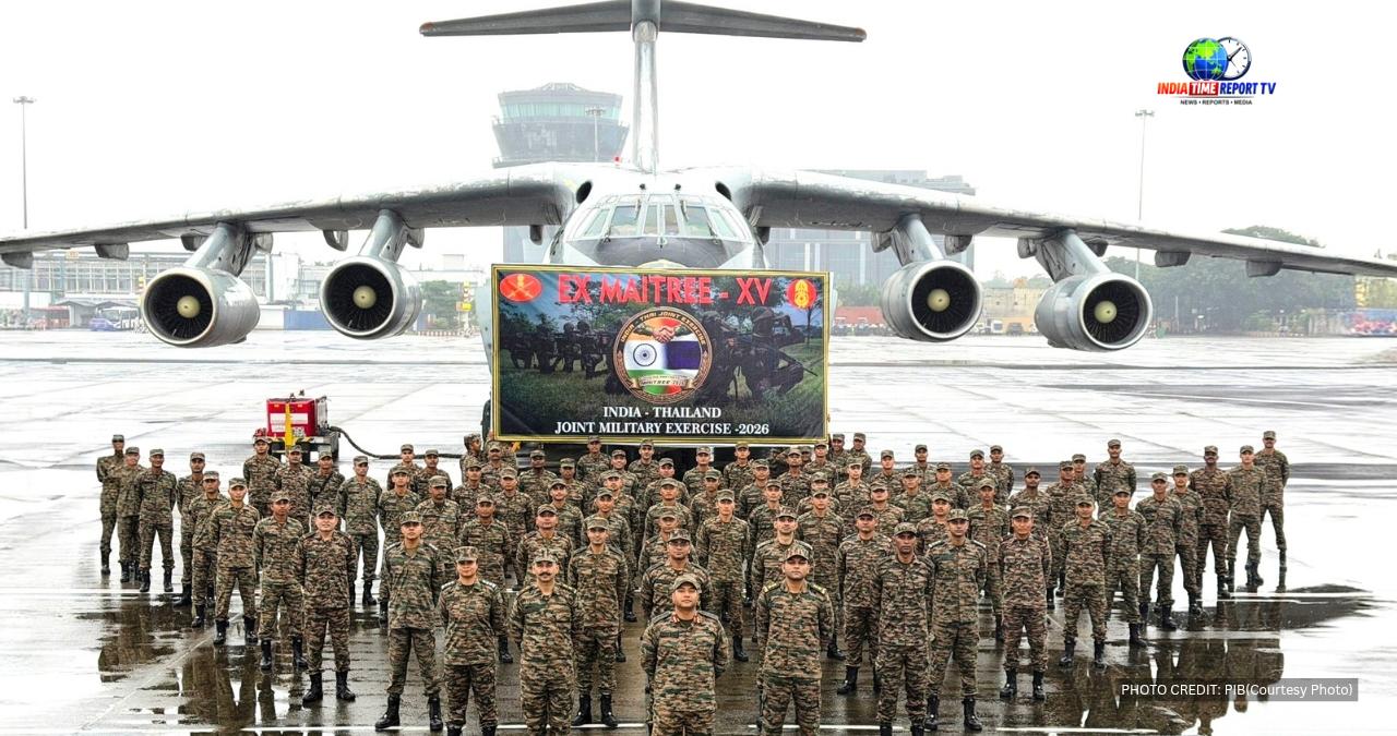 Representative image of Indian Army contingent for India-Thailand Maitree Joint Military Exercise 2026.