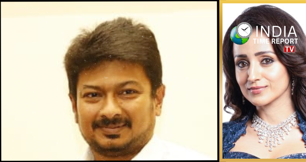 Udhayanidhi Stalin during police action in Chennai in connection with the objectionable remarks case.