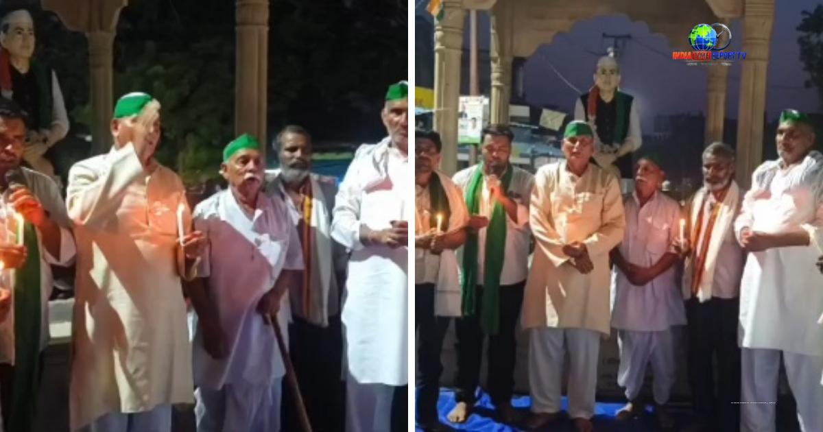 सादाबाद में दिल्ली हादसे में जान गंवाने वाले छात्रों को श्रद्धांजलि