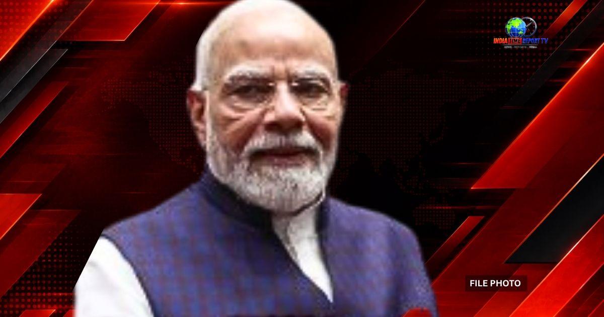 प्रधानमंत्री नरेंद्र मोदी की फाइल फोटो।